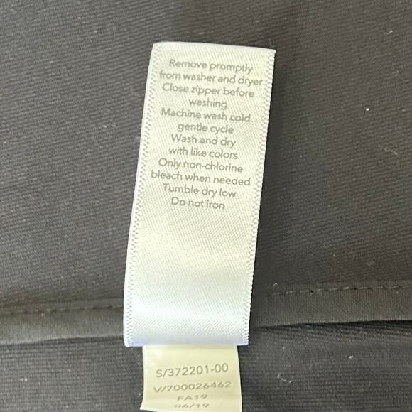 ATHLETA Circa Track Jacket Black w White Striped Sleeve Wmn Sz Small Streetwear - Picture 12 of 12